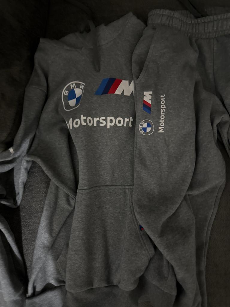 BMW Motorsport Trainingspak - Grijs, Ophalen of Verzenden, Zo goed als nieuw, Grijs