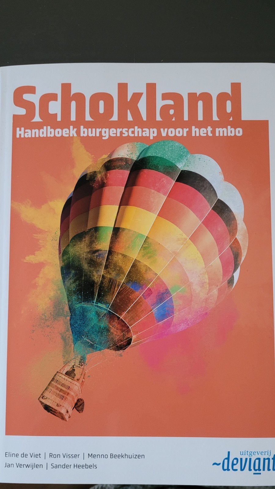 Nieuw Schokland: Handboek Burgerschap voor het MBO, Boeken, Ophalen of Verzenden, Nieuw, MBO