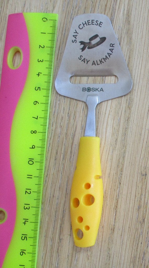 BOSKA mini kaasschaaf 15cm say cheese say Alkmaar, Ophalen of Verzenden, Rvs of Chroom