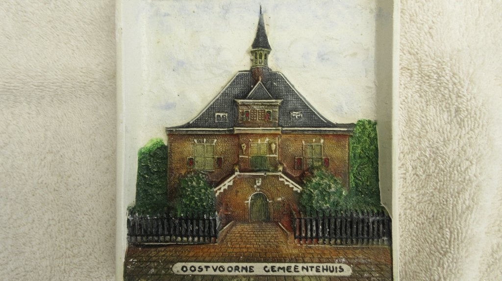 Hobra  Relief Tegel Oostvoorne, Ophalen of Verzenden