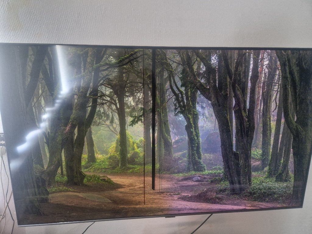 Samsung TV  Q60 SERIES. 55 Inch, Audio, Tv en Foto, Ophalen, Gebruikt, 50 Hz, Samsung