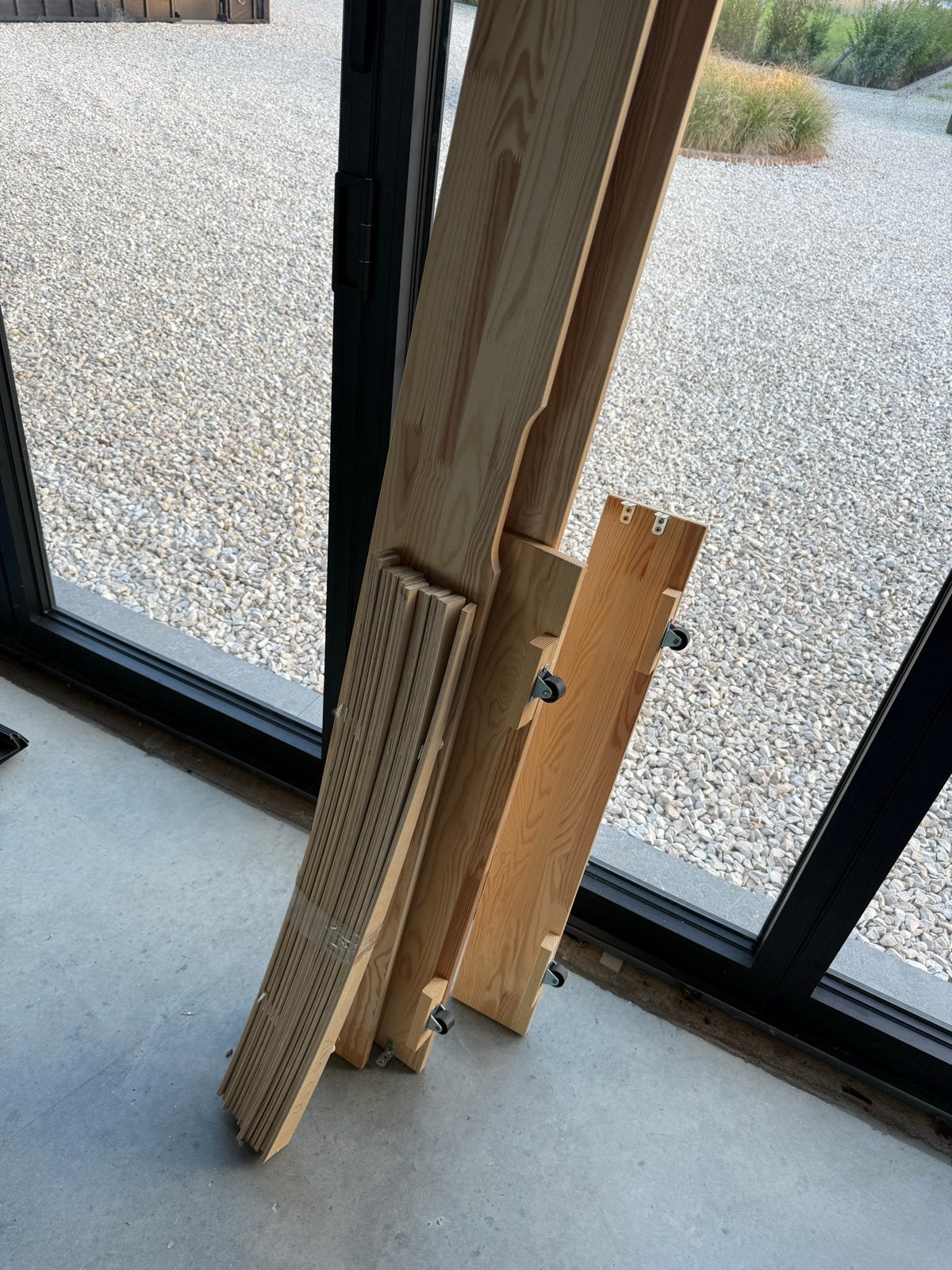 Bedlade met frame 190x90 (schroeven ontbreken) geheel nieuw, Huis en Inrichting, 90 cm, Eenpersoons, Nieuw, Hout