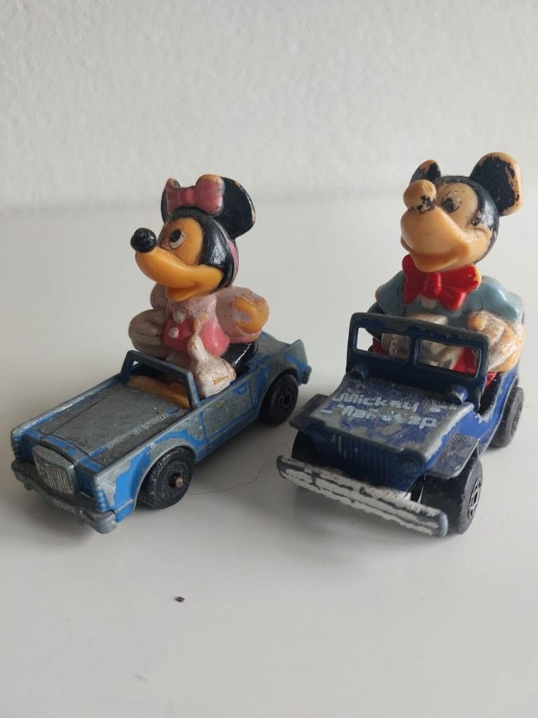 Walt Disney en Muppets Mini figuren Matchbox, Ophalen of Verzenden, Overige figuren, Gebruikt, Beeldje of Figuurtje