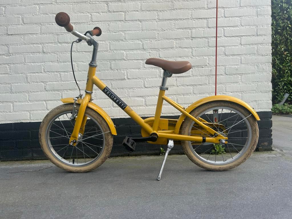 Veloretti Maxi kinderfiets geel, Ophalen, Gebruikt, 16 tot 20 inch, Veloretti