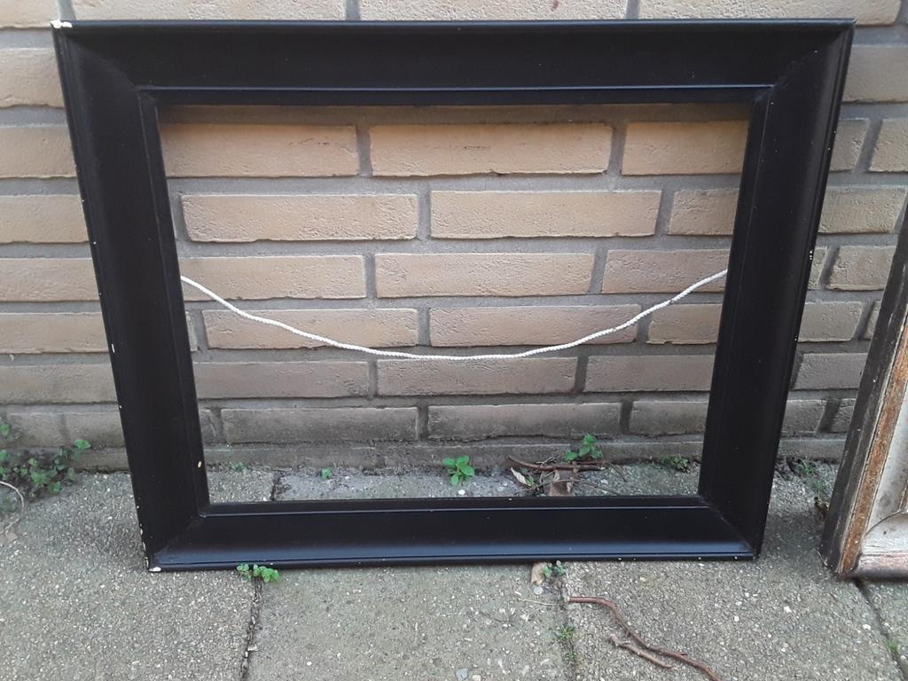 Zwarte lijst 40x50 cm, Ophalen of Verzenden