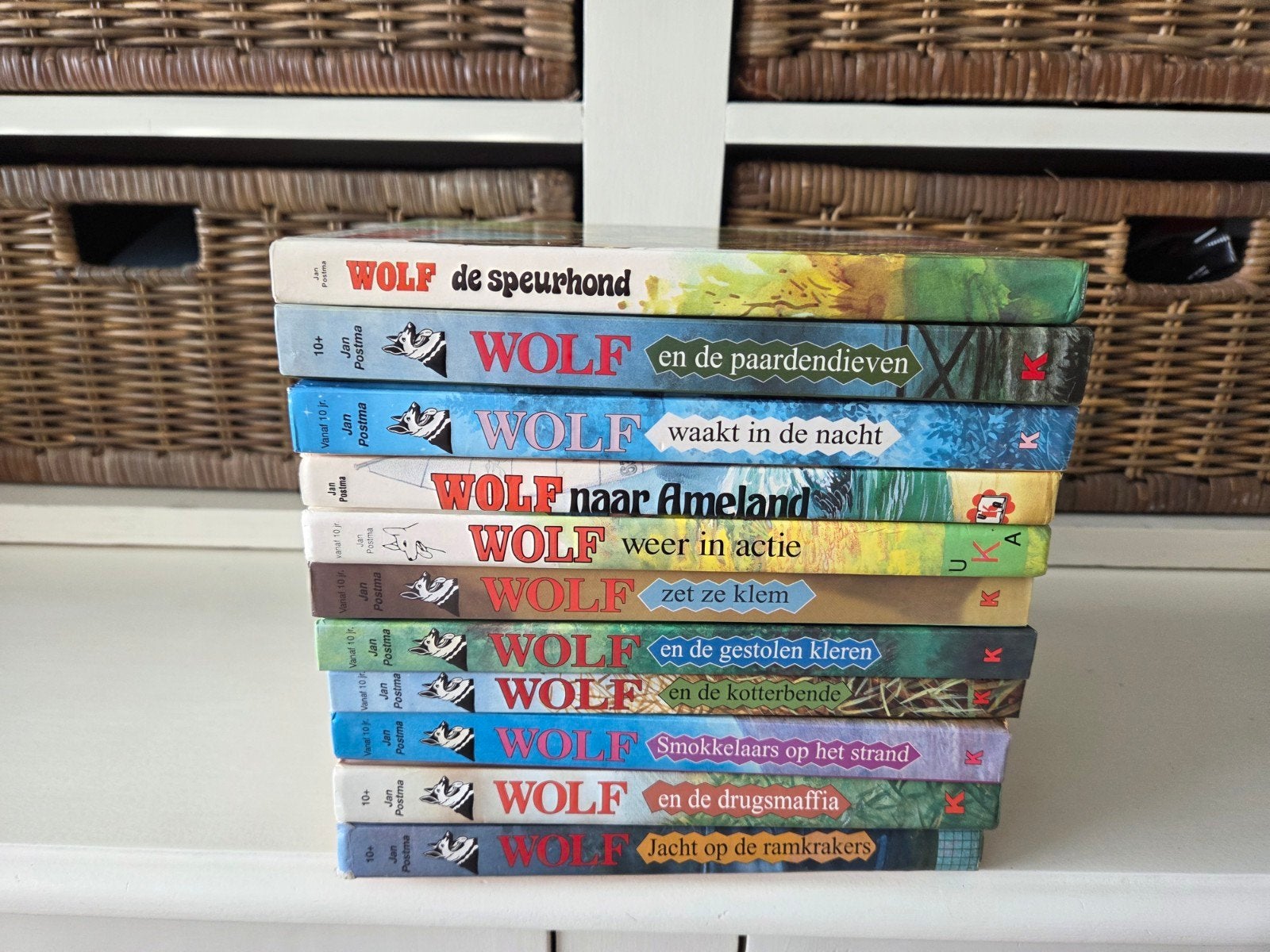 Jan Postma -Wolf (11 boeken), Boeken, Ophalen of Verzenden, Gelezen