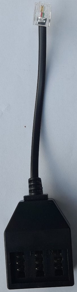 TAE NFN adapter naar RJ11 kabel voor FritzBox router 11cm, Ophalen of Verzenden, Nieuw