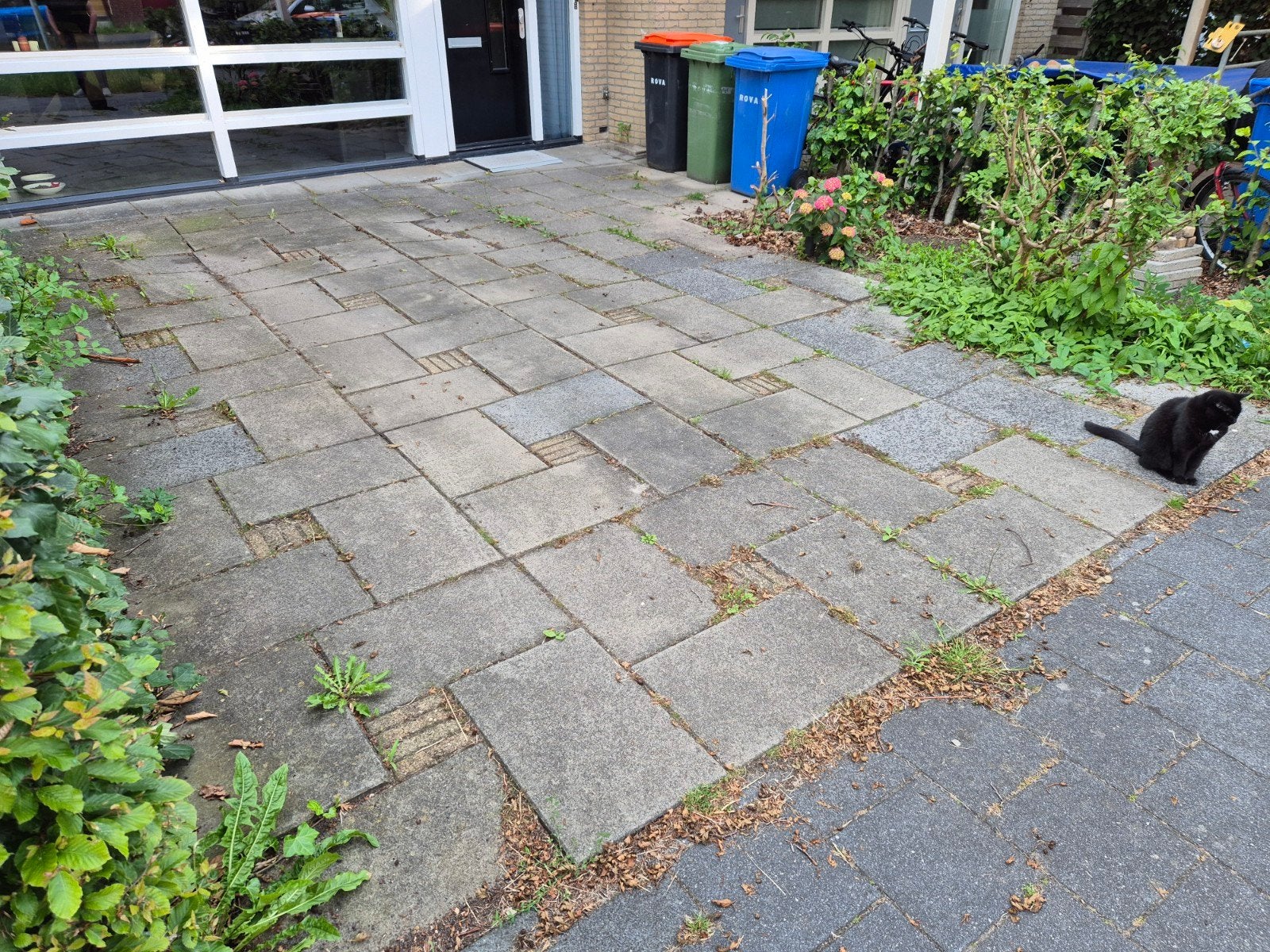 Gratis tegels, Tuin en Terras, Tegels en Klinkers, Ophalen, Gebruikt, Beton, Terrastegels
