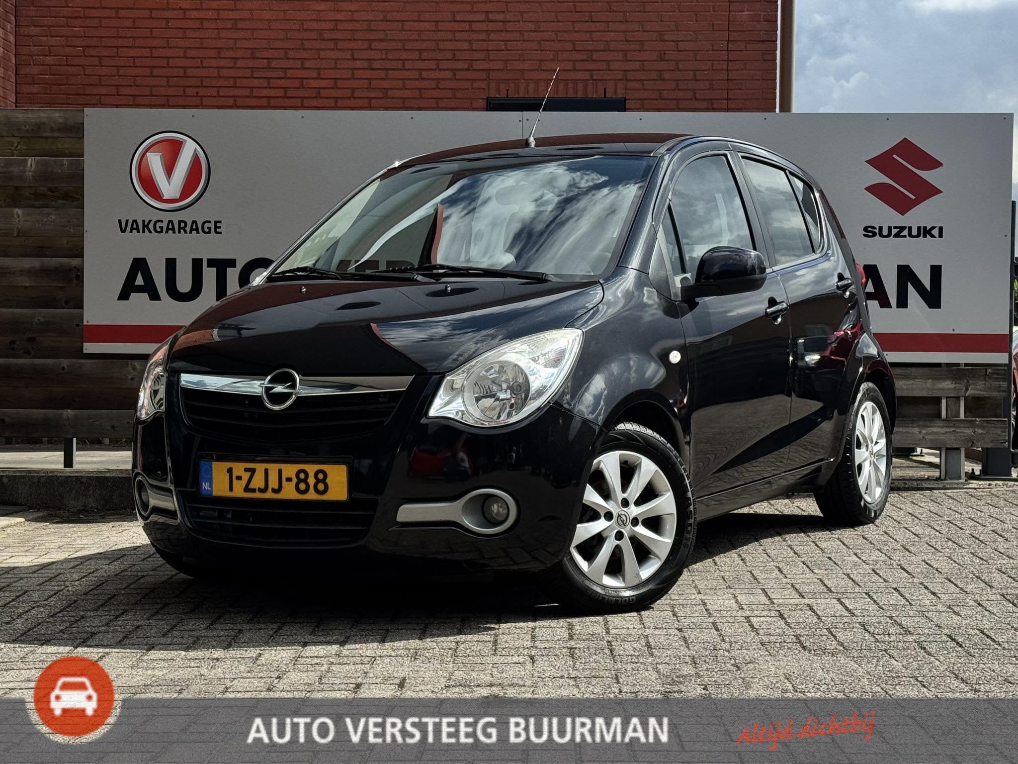 Opel Agila 1.2 Edition Airco, Parkeersensoren achter, Elektr, Auto's, Voorwielaandrijving, Stof, 4 cilinders, 965 kg