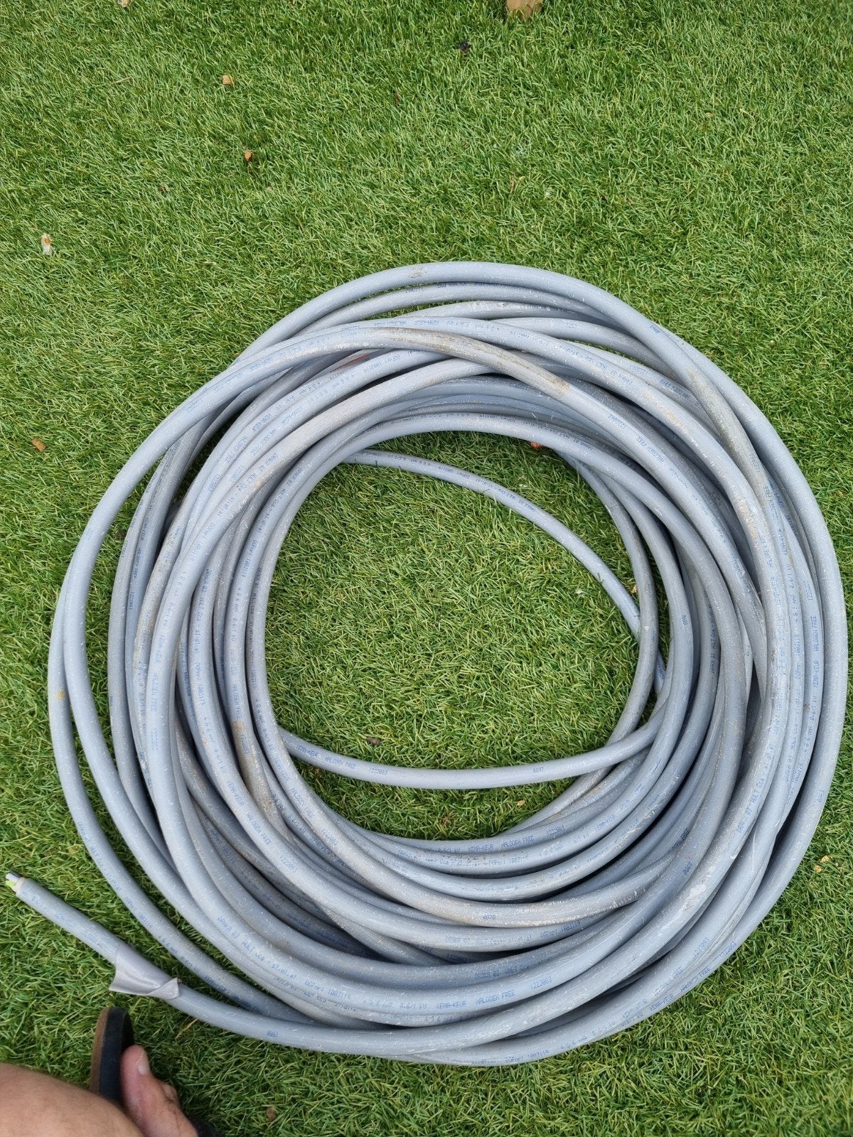 4x6 mm2 draka kabel 38 meter, Ophalen, Gebruikt, Draka, Kabel of Snoer