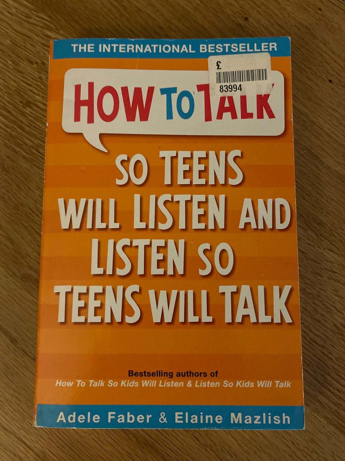 How to Talk so Teens will Listen & Listen so Teens will Talk, Ophalen of Verzenden, Zwangerschap en Bevalling, Adele Faber, Elaine Mazlish