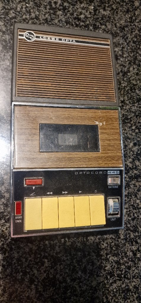Cassetterecorder vintage, Ophalen of Verzenden, Enkel, Overige merken