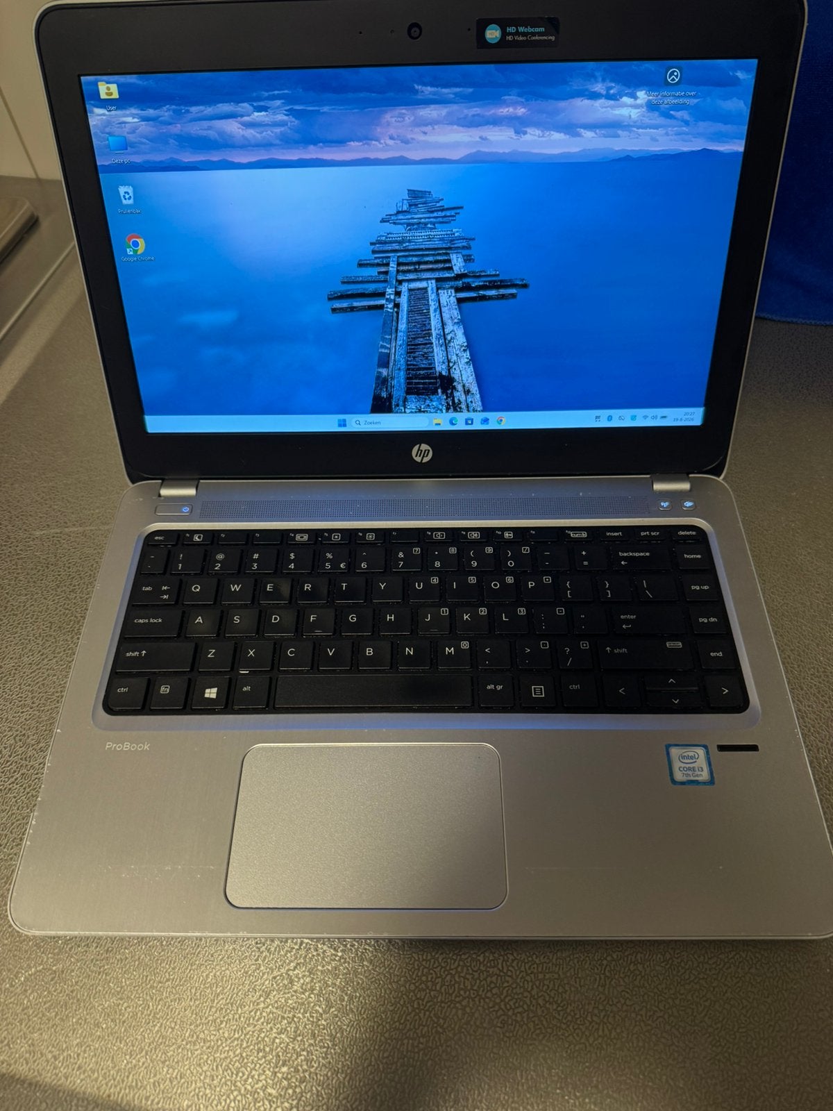 HP Probook 430G3-Intel i3- 256Gb - 8Gb - Win11 - 14 Inch