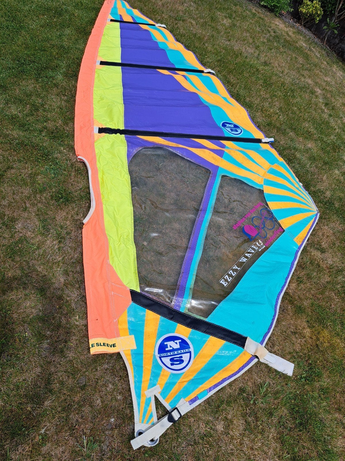 Windsurfzeil, Watersport en Boten, Ophalen, 3.5 tot 5 m², Zo goed als nieuw, North Sails