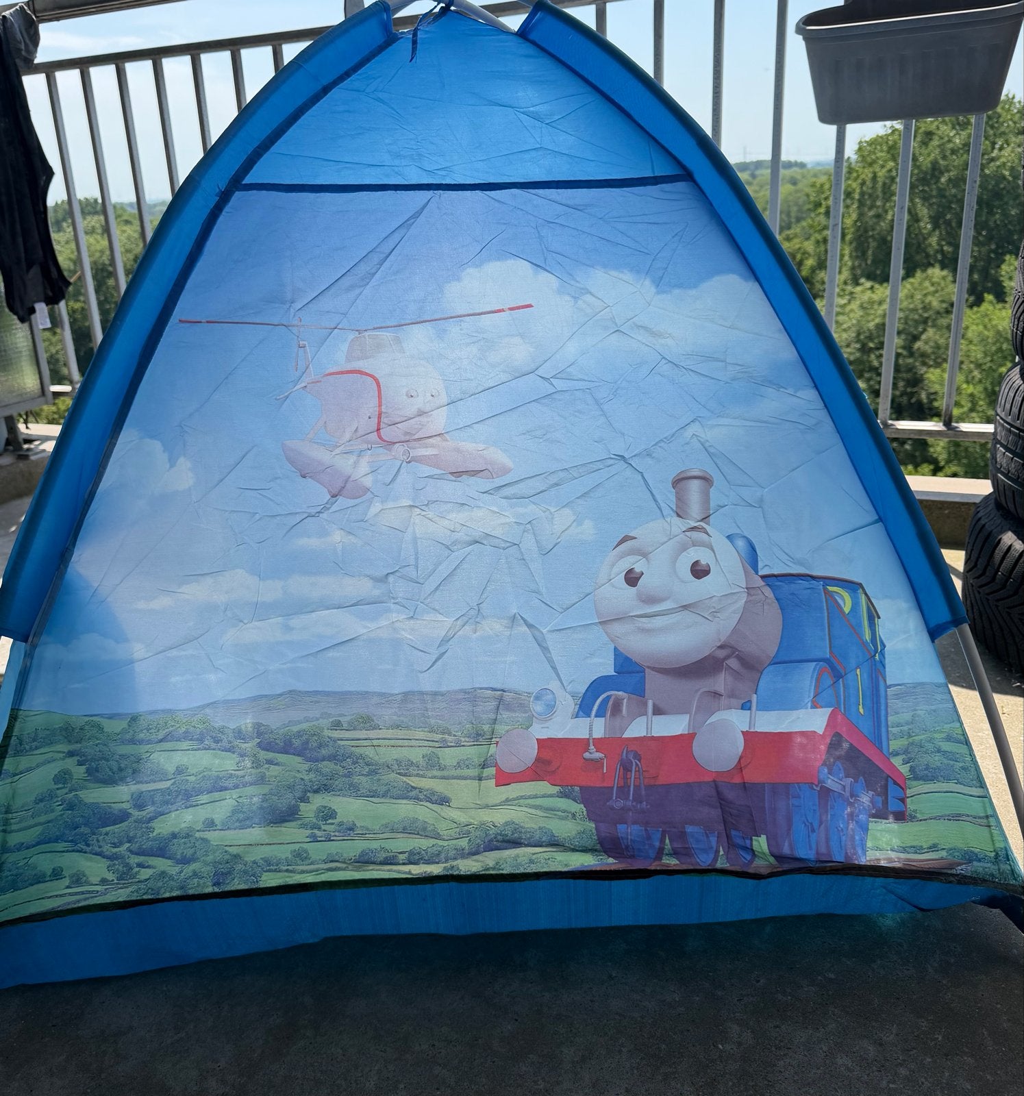 Thomas de Trein Speeltent voor Kinderen lichtgewicht, Ophalen of Verzenden, Gebruikt
