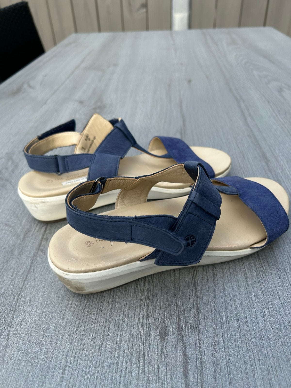 Hush Puppies sandalen, Ophalen of Verzenden, Gedragen, Blauw, Sandalen of Muiltjes