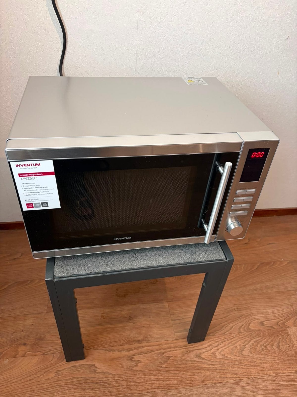 Inventum MN255C Combimagnetron, Ophalen, Combimagnetron, Grill, Zo goed als nieuw