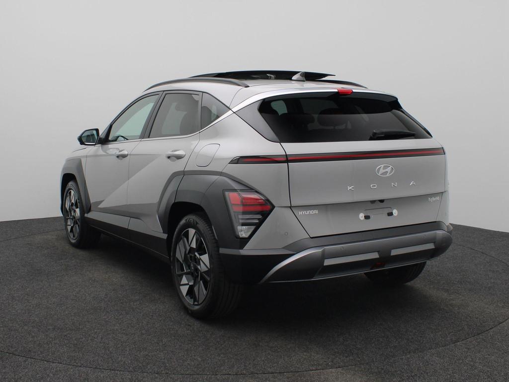 Hyundai Kona 1.6 GDI HEV Premium Sky | Adaptieve Cruise | St, Auto's, Hyundai, 137 pk, Met garantie (alle), Leder, Bedrijf