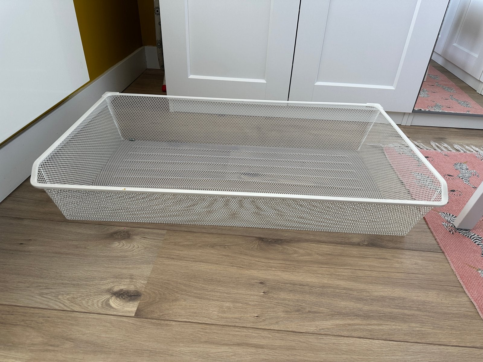 2x Ikea Pax Komplement fijndraadmanden wit, Ophalen, 50 tot 100 cm, Zo goed als nieuw, Minder dan 100 cm