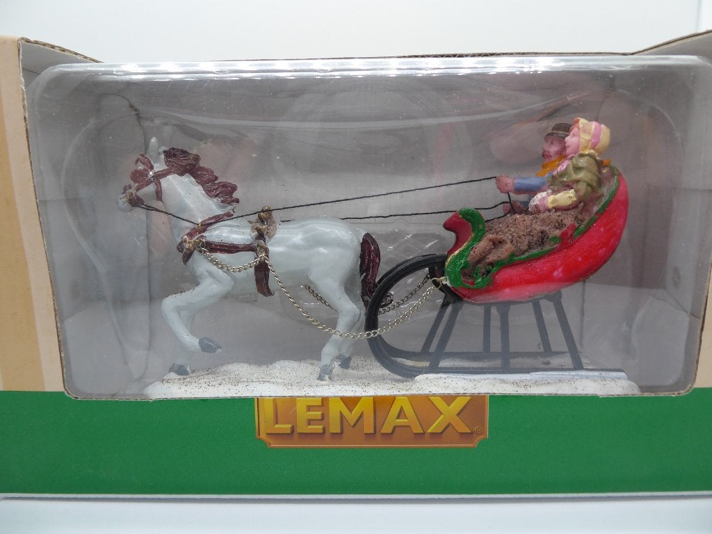 Lemax item - Sleigh ride - Ik ruim alles op, Ophalen of Verzenden, Nieuw