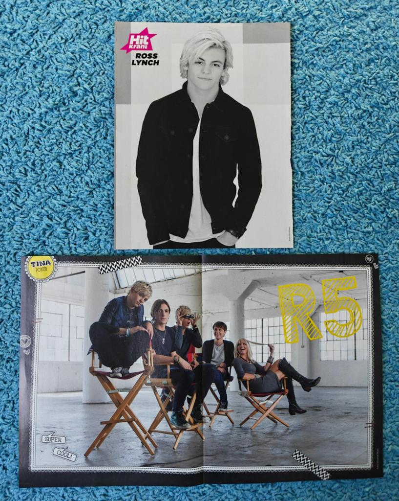 R5 Ross Lynch posters, Ophalen of Verzenden, Nieuw, Muziek
