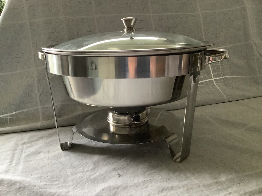 Chafing Dish 5ltr- nieuw ongebruikt, inclusief 2 flessen Gel, Huis en Inrichting, Ophalen, Nieuw