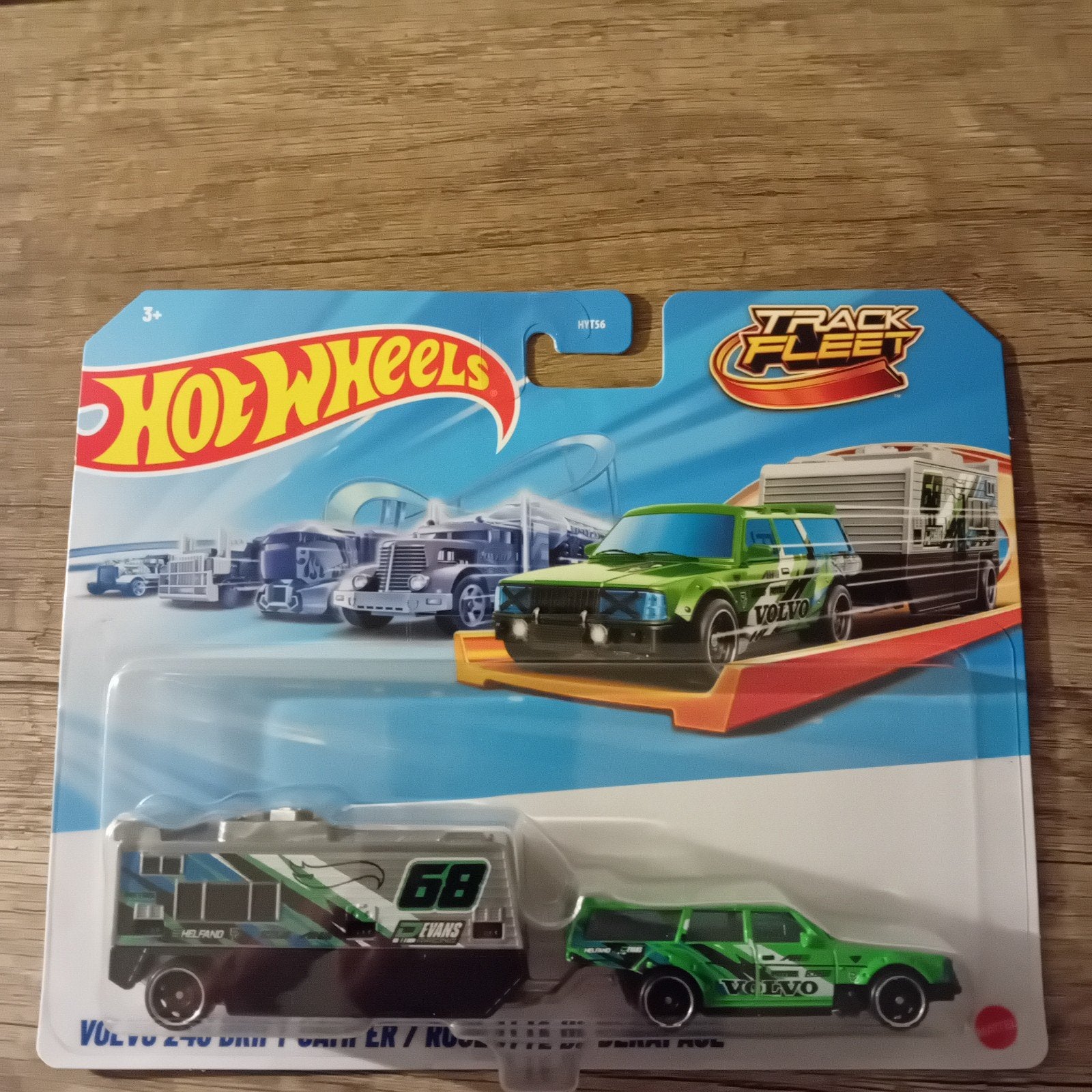 Hotwheels Volvo 240 met camper, Ophalen of Verzenden