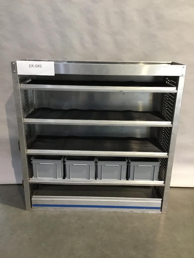 Aluminium Aluca bedrijfswagen inrichting GK-045, Ophalen of Verzenden
