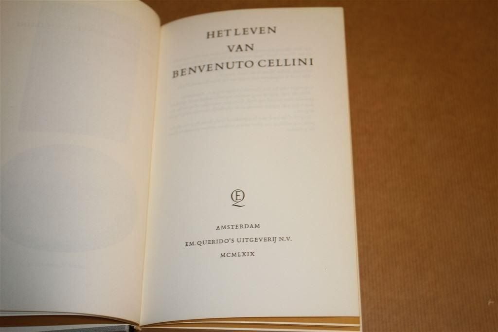 Het leven van Benvenuto Cellini., Ophalen of Verzenden, Gelezen, Europa