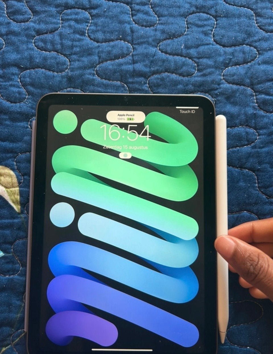 Apple iPad mini 6 (64GB, Wi-Fi) met Apple Pencil, Computers en Software, 8 inch, Ophalen of Verzenden, Zo goed als nieuw, 64 GB