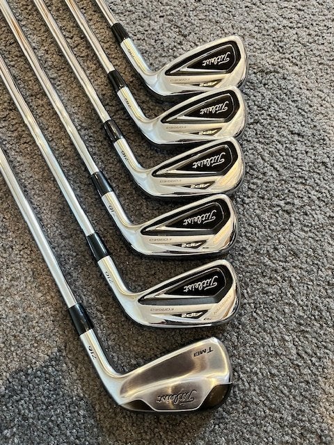 Titleist 716 AP2 ijzers  5 tm 9 + Vokey 48graden + T-MB #4, Sport en Fitness, Ophalen, Zo goed als nieuw, Set, Overige merken