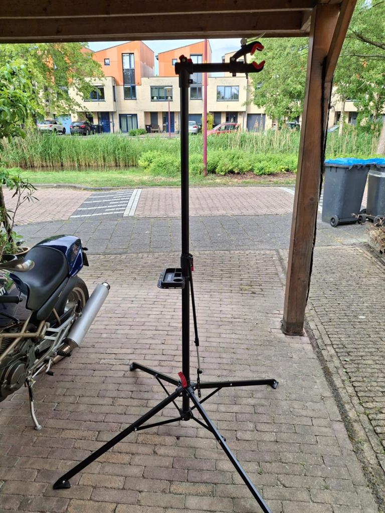 Fiets, onderhoud, Reparatie, montagestandaard, Ophalen of Verzenden, Zo goed als nieuw, Overig gereedschap