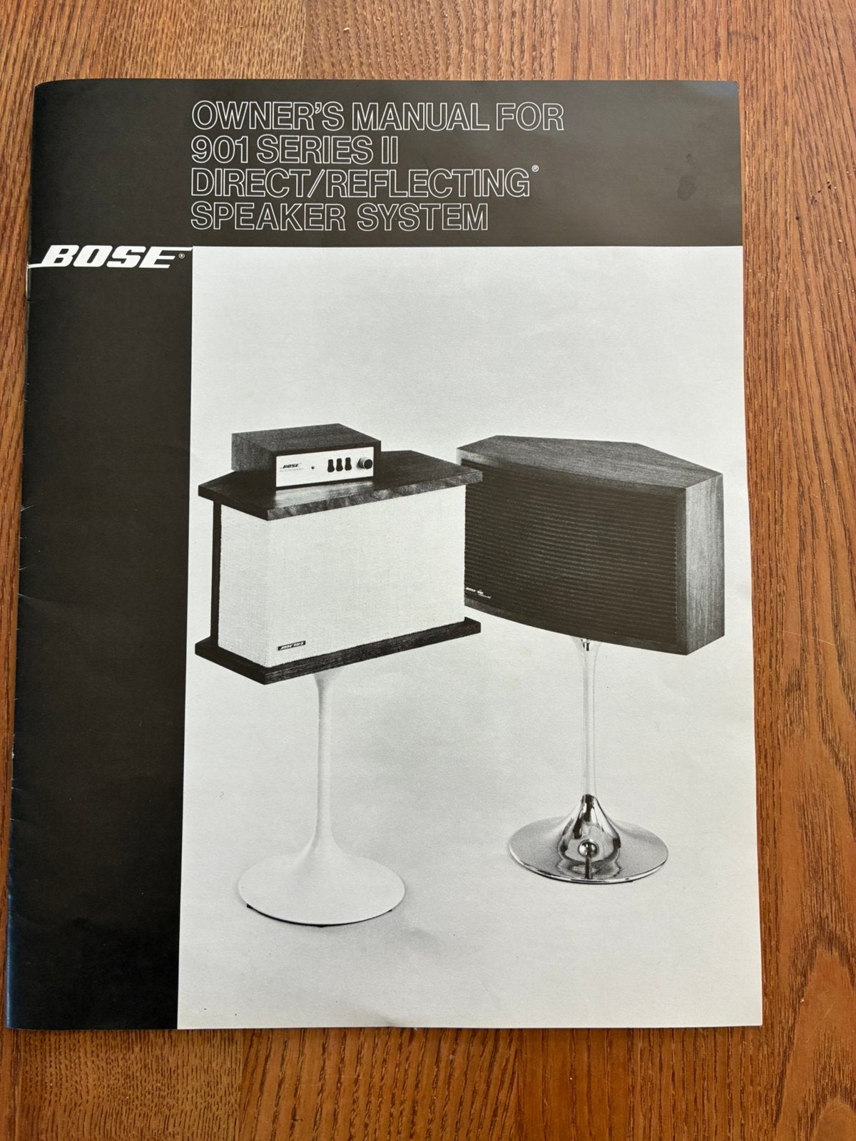 Gebruiksaanwijzing Bose 901 series II, Ophalen of Verzenden, Zo goed als nieuw