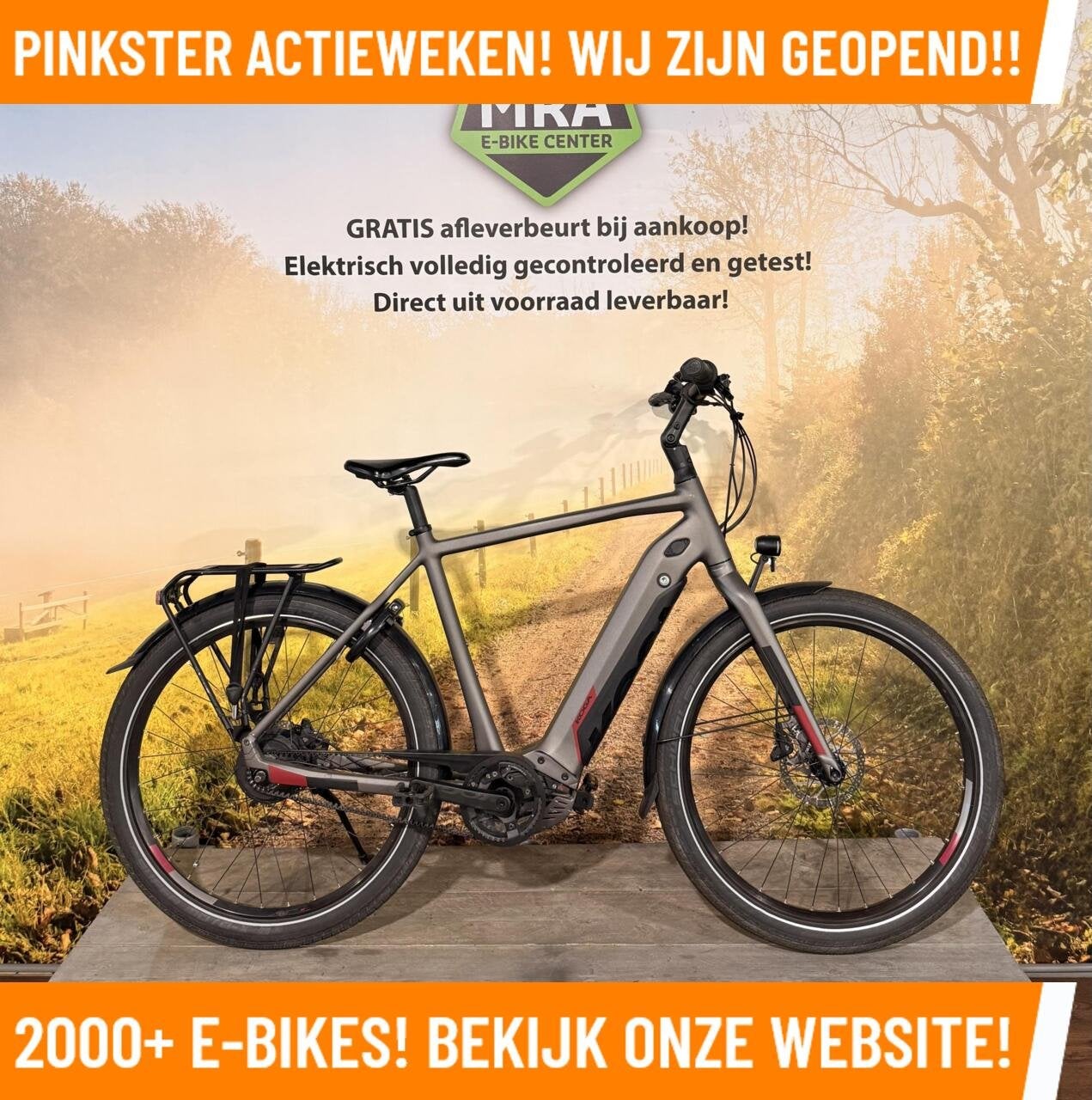 Koga Pace B10 Elektrische fiets met BOSCH midden motor!, Fietsen en Brommers, 55 tot 59 cm, Overige merken