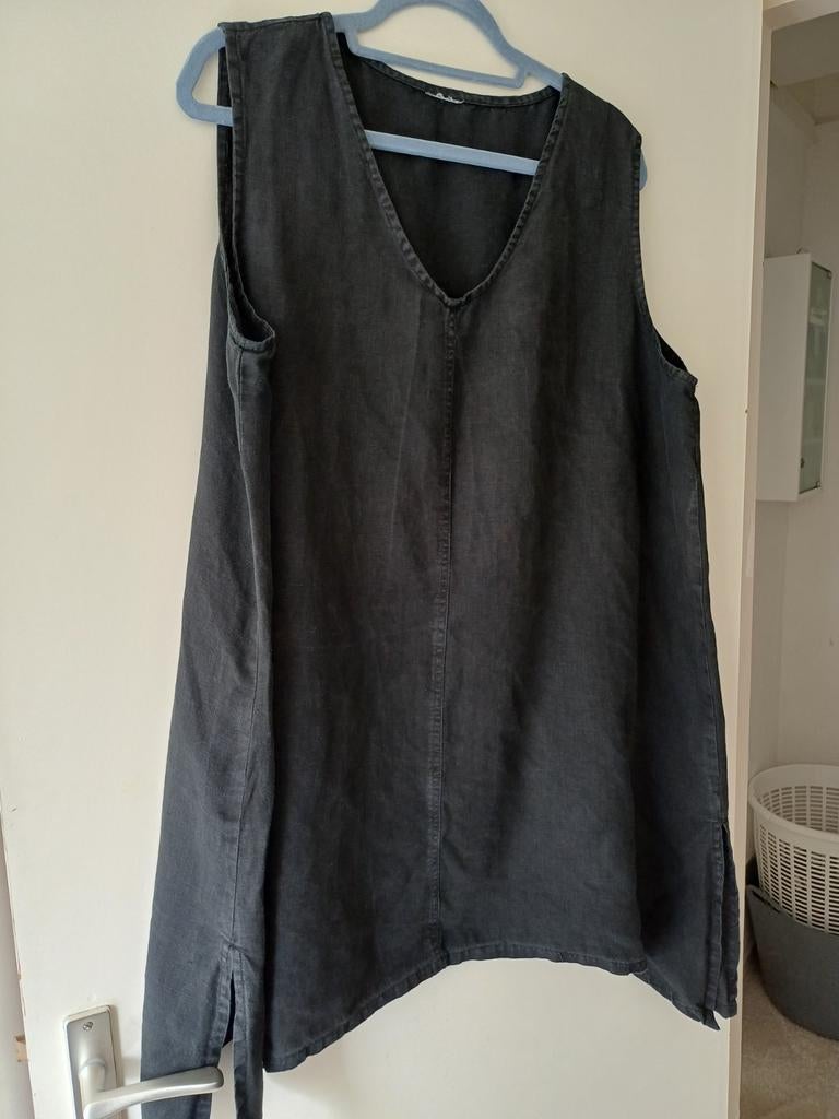 Linnen top maat 48/50 Ciso, Kleding | Dames, Grote Maten, Zwart, Ciso, Gedragen, Shirt of Top