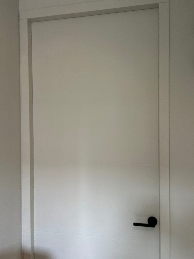 Svedex stompe deur afgelakt, Ophalen, Kunststof, 80 tot 100 cm, 215 cm of meer