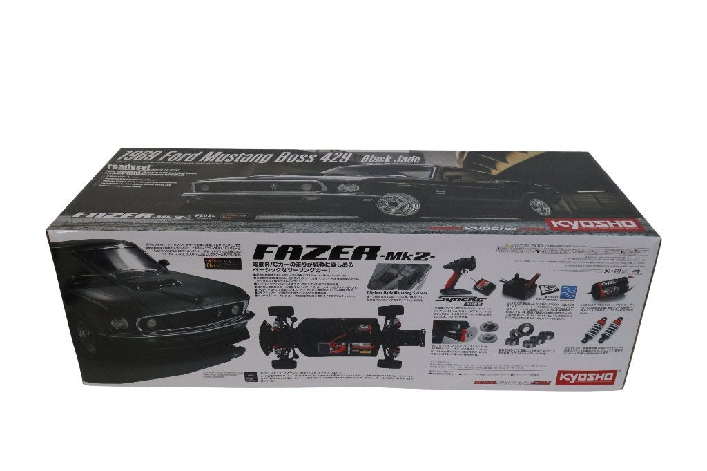 Kyosho Fazer FZ02 (L) Ford Mustang Boss 429 Black, Hobby en Vrije tijd, Modelbouw | Radiografisch | Auto's, Elektro, Verzenden