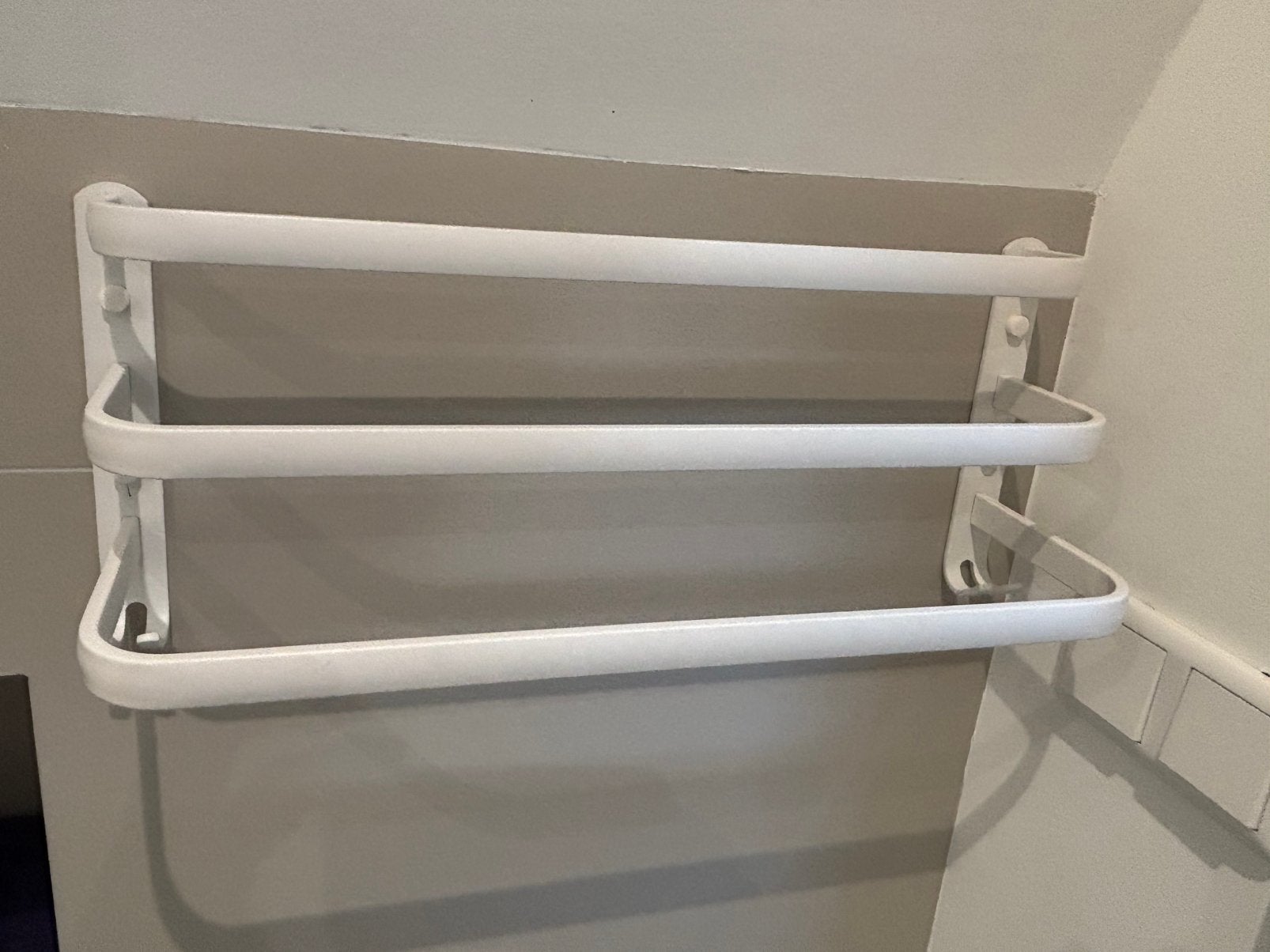 Handdoeken rekje voor badkamer NIEUW, Ophalen of Verzenden, Nieuw, Wit