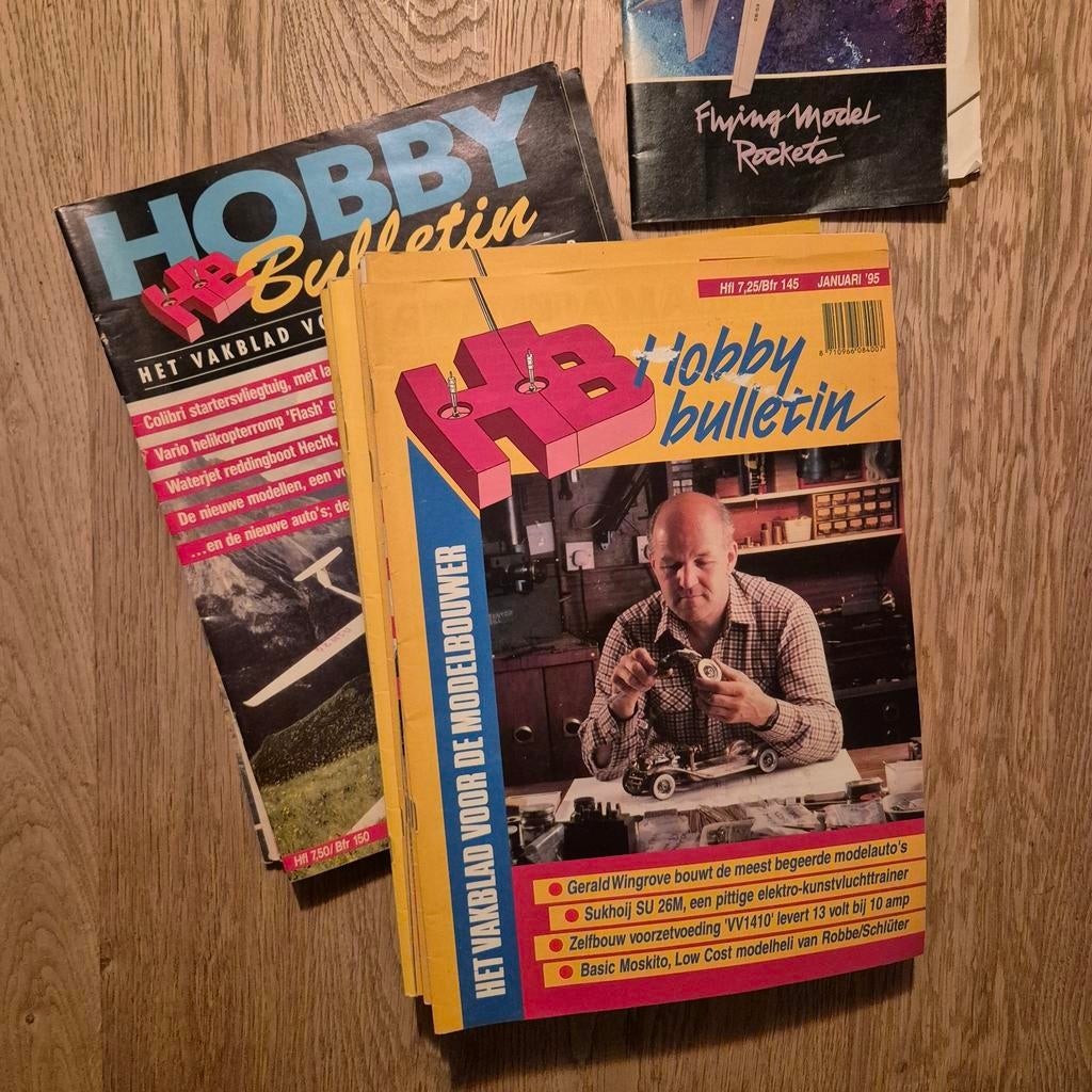 Hobby Bulletin Tijdschriften - Modelbouw Collectie, Boeken, Ophalen of Verzenden, Gelezen, Overige typen
