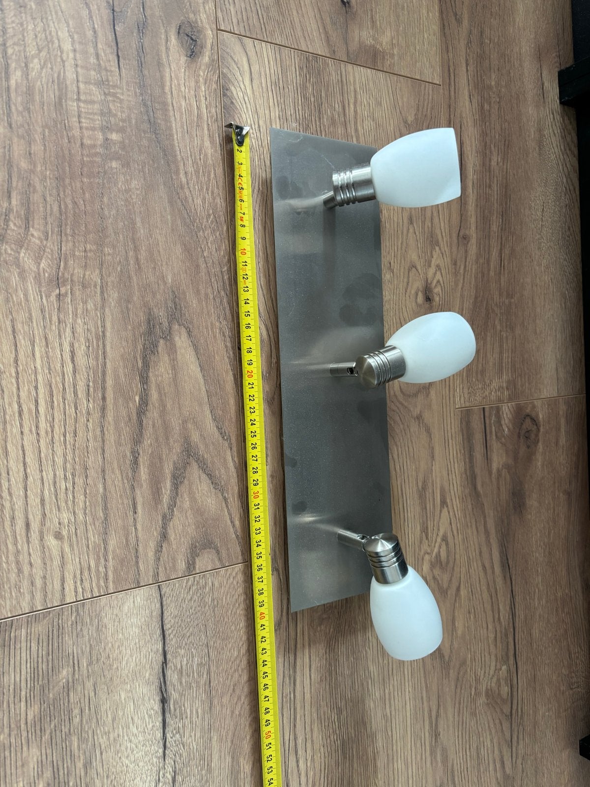 Kwantum Plafondspot/Wandspot met 3 G9 LED spots, Huis en Inrichting, Ophalen of Verzenden, Zo goed als nieuw, LED, Geschikt voor plafondmontage