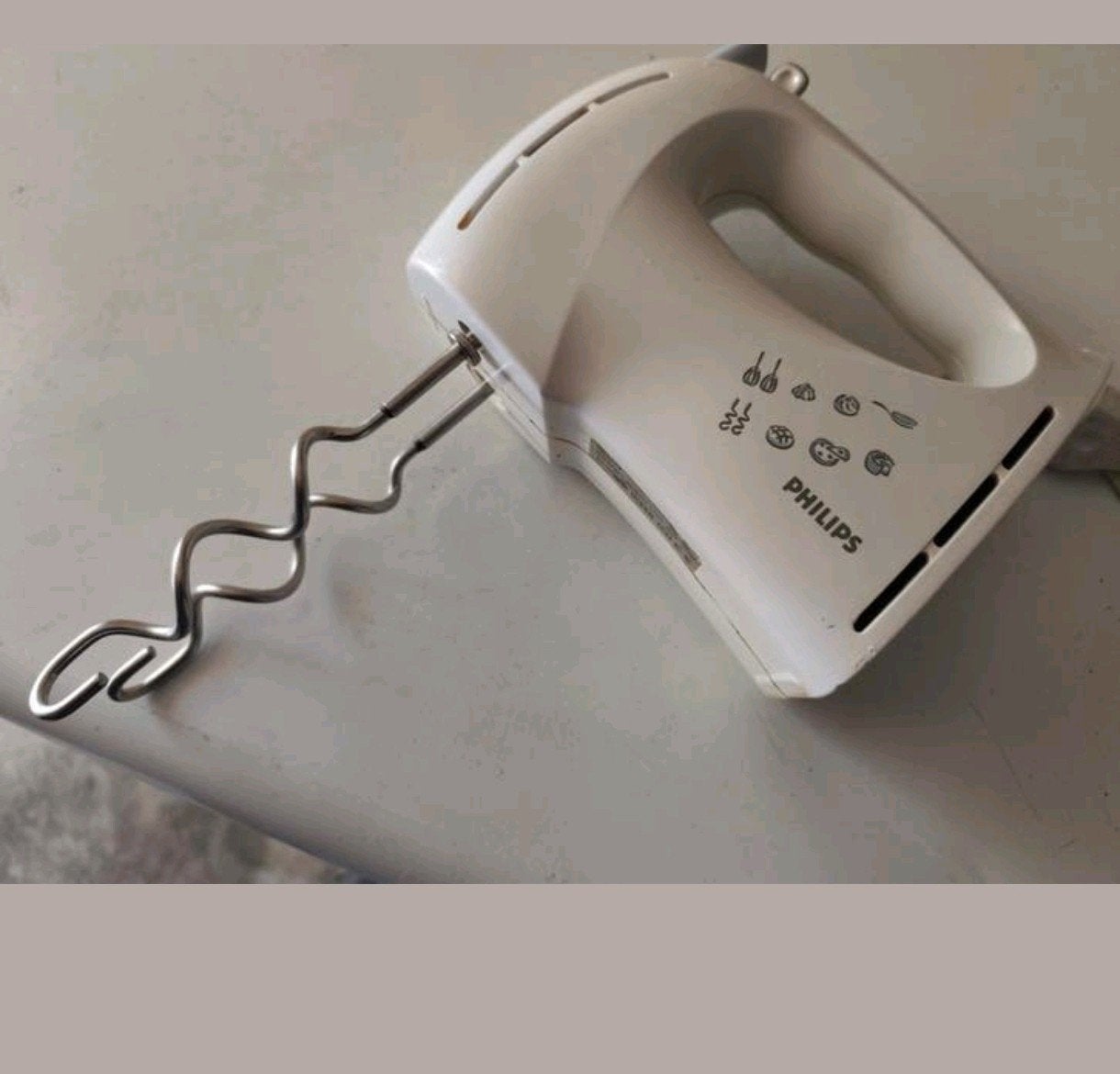 Philips handmixer, Minder dan 1 liter, Ophalen, 3 snelheden of meer