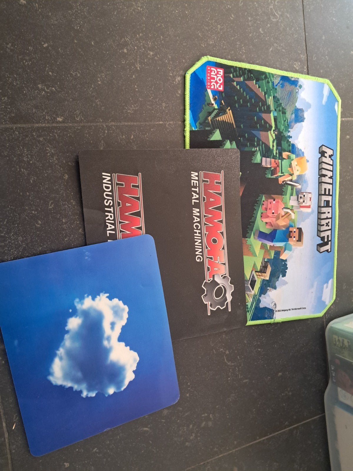 Diverse muismatten, ook los te koop, Computers en Software, Muismatten, Ophalen of Verzenden, Gaming muismat, Gebruikt, Minecraft, Hamofa, Onbekend