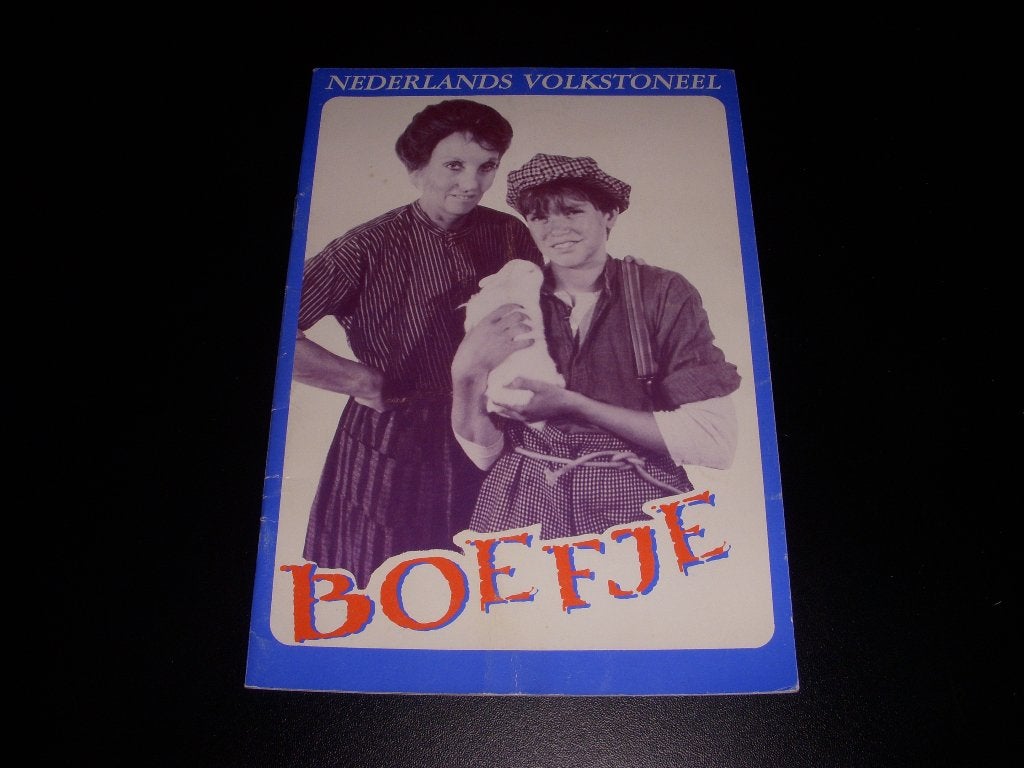programmaboekje Nederlands volkstoneel ' BOEFJE ', Gelezen, Nederlands Volkstoneel, Ophalen of Verzenden, Toneel