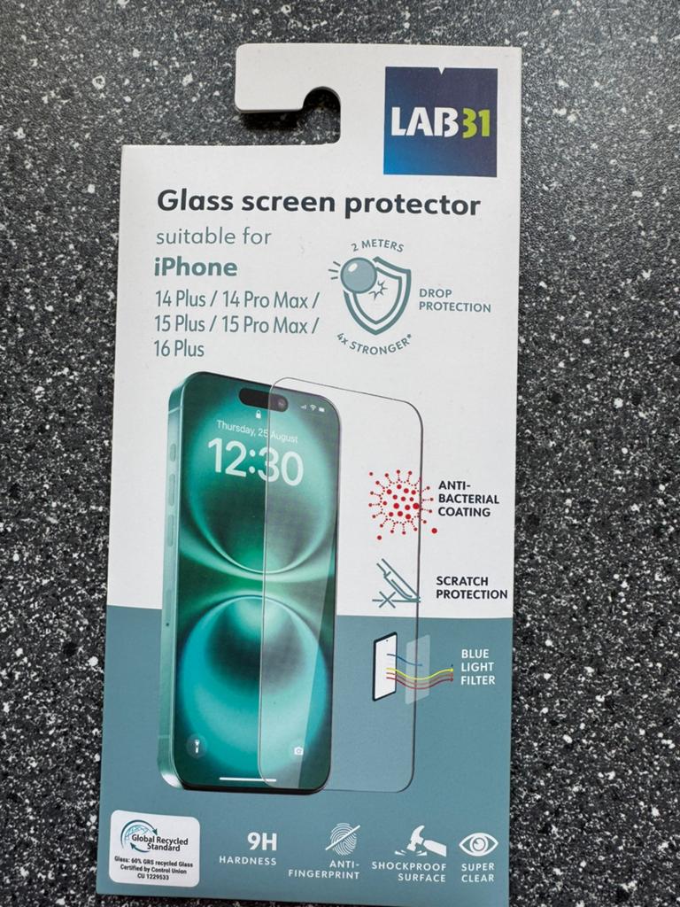 Screen protector, Ophalen, Zo goed als nieuw