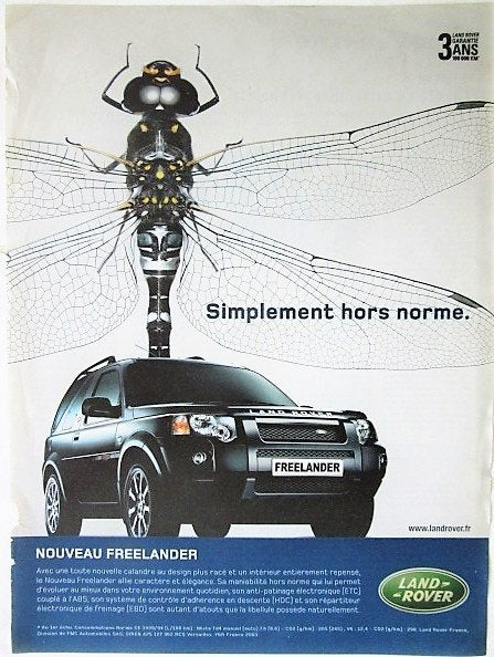 3 vintage advertenties reclames Land Rover autos, Ophalen of Verzenden, Gebruikt, Overige typen