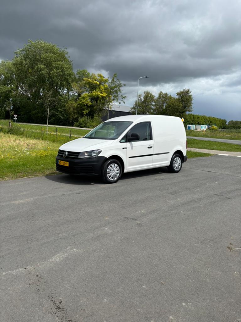 Volkswagen Caddy 2.0 TDI BMT L1h1 75pk 2019 Wit, Auto's, Voorwielaandrijving, 74 pk, Euro 6, 4 cilinders