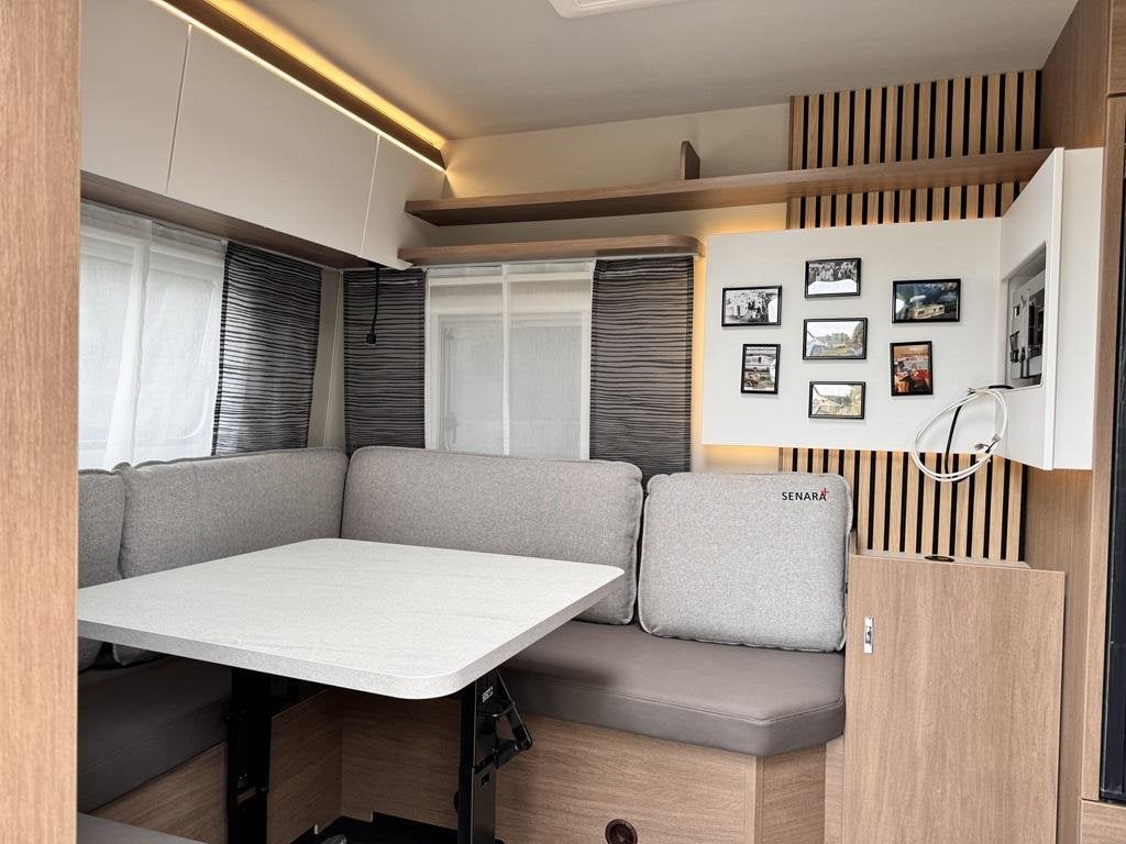 Tabbert Senara 490 TD Black Edition ALL-IN, Caravans en Kamperen, Schokbreker, Rondzit, Tabbert, Bedrijf