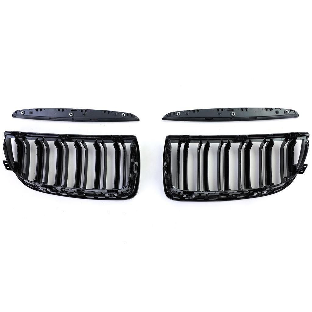 Grill Hoogglans Zwart Dubbele M Spijl Voor Bmw 3 serie E90 E, Verzenden, Automotive Parts, A.parts@hotmail.nl, Trasmolenlaan 12 3447 GZ Woerden