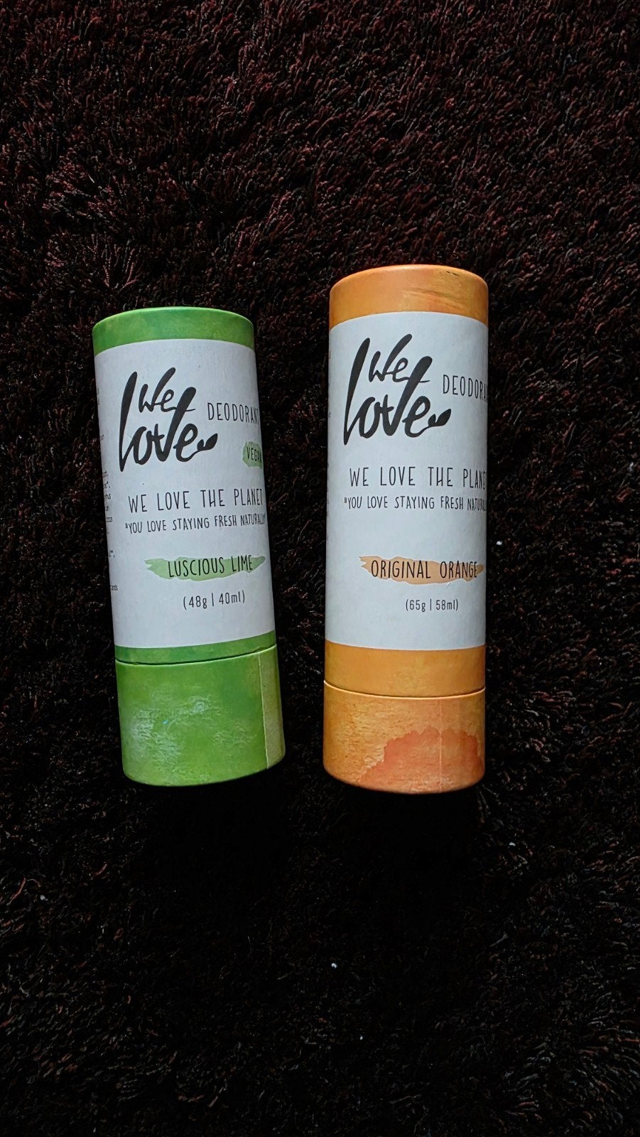 We Love The Planet deodorant 2 x, Sieraden, Tassen en Uiterlijk, Uiterlijk | Lichaamsverzorging, Ophalen of Verzenden, Nieuw, Deodorant of Bodyspray