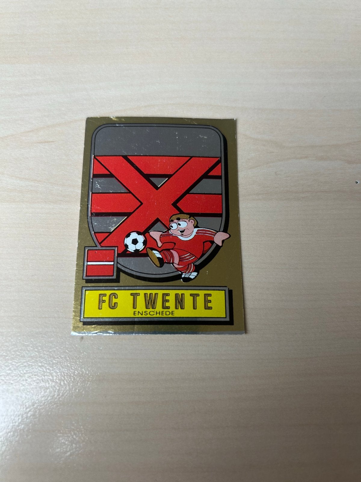FC Twente Voetbal 82 Panini Plaatje Sticker, Ophalen of Verzenden, Zo goed als nieuw, Sticker
